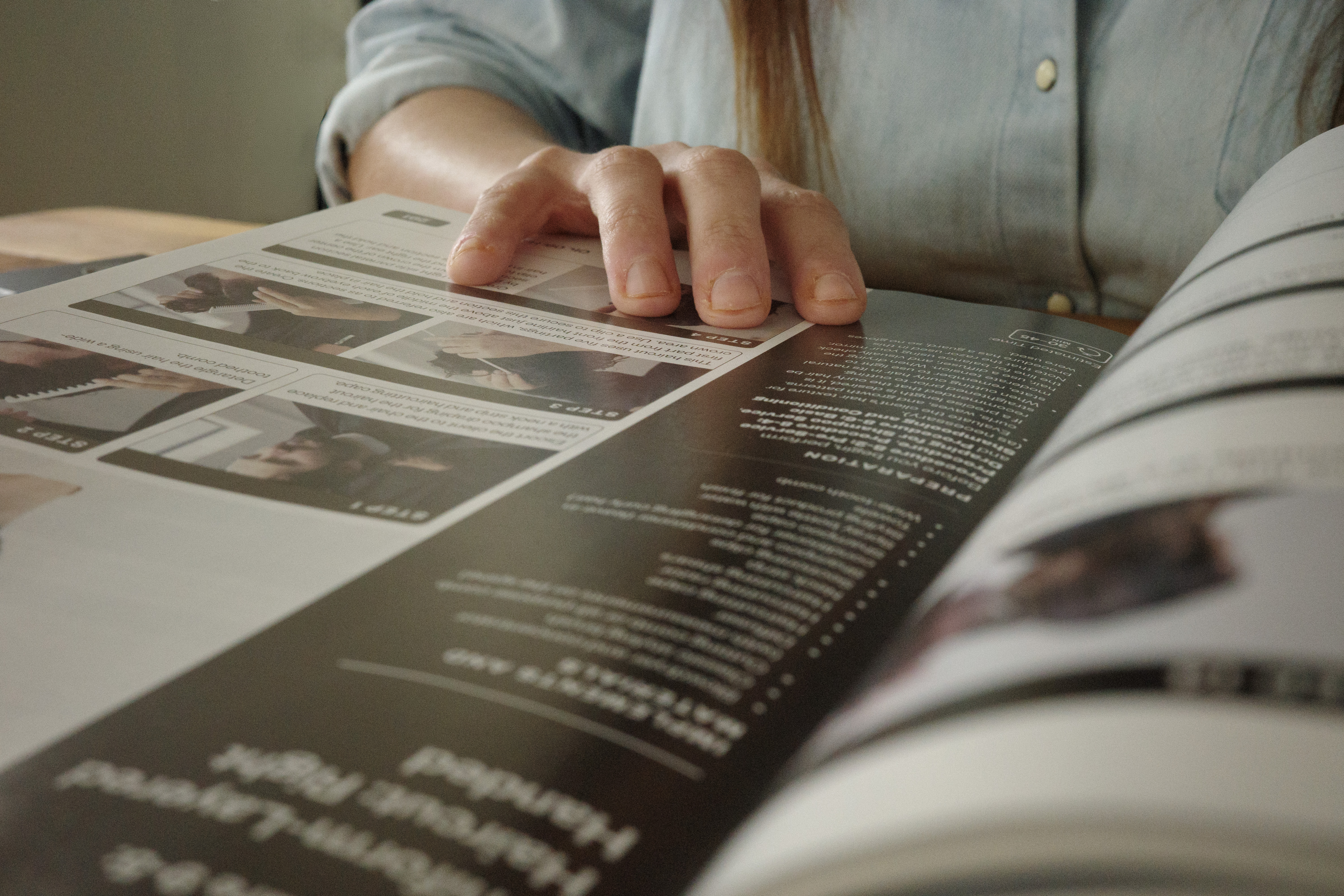 Textbook photography